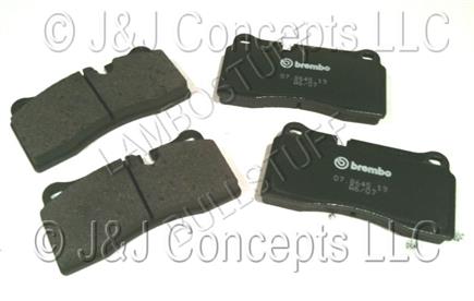 Brake pads rear Set Carboceramic - Gallardo