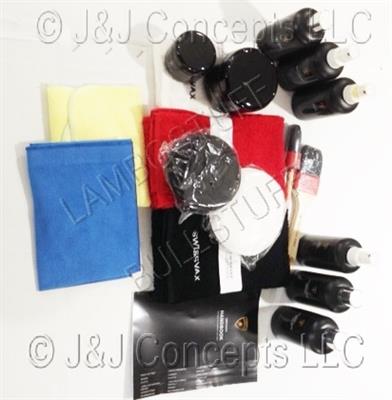 CAR CARE KIT - EXTERIOR WITH LAMBORGHINI BAG