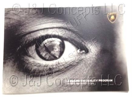 LAMBORGHINI CERTIFIED PRE OWNED BOOKLET USA