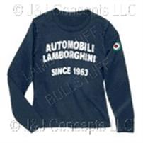 Lamborghini Mens Blue Since 1963 Long Sleeve Shirt size Small -50% OFF ...