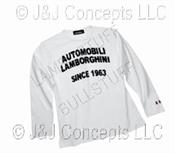 Mens White Since 1963 Long Sleeve Shirt