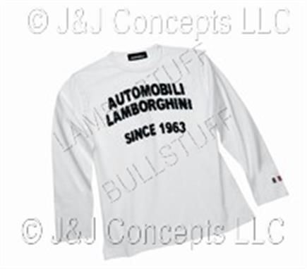 Mens White Since 1963 Long Sleeve size Medium