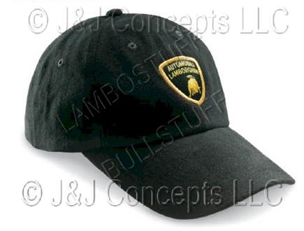 Hat Black Lamborghini Crest