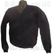 Mens Blue V Neck Cotton Sweater size Small