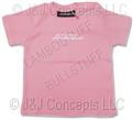 Infant Pink Babyscript tee shirt size 24 months