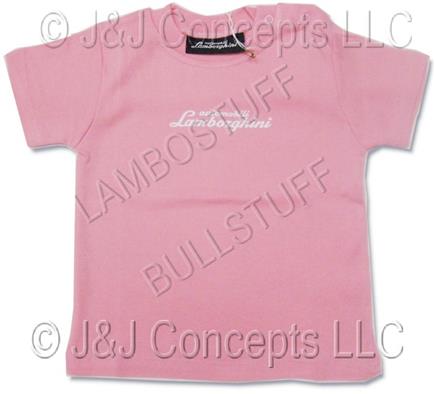 Infant Pink Babyscript tee shirt size 24 months