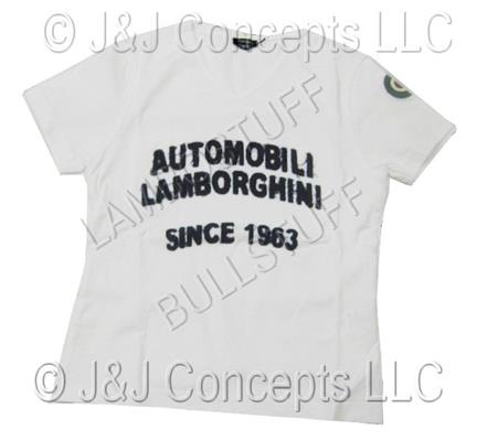Ladies White Since 1963 Short Sleeve Shirt Size S -50% OFF