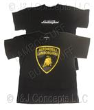 Youth Black Crest Short Sleeve Shirt