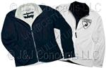 Ladies Hydrogen Reversible Blue Zip-up Sweatshirt Size L -70% OFF
