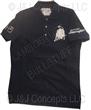 Mens Blue Hydrogen Polo Short Sleeve Size L  