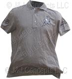 Mens Grey Hydrogen Polo