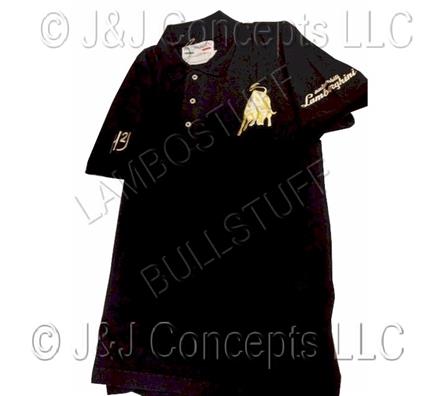 Mens Black Hydrogen Polo Short Sleeve Size L 