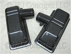 BLEMISHED Gallardo Air Boxes PURE 100% CARBON FIBER (Sold as PAIR)