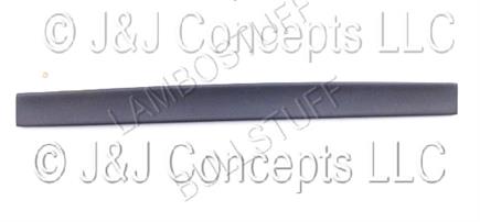 Rear Spoiler Flap Mat Carbon Finish