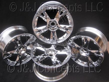 Callisto Chrome Wheel Set