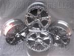 Callisto Black Chrome Wheel Set