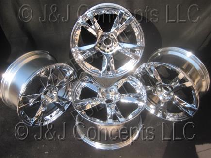 Callisto Chrome Wheel Set