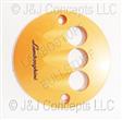 E-GEAR PLATE ORANGE *OTHER COLORS AVAILABLE