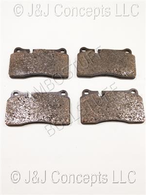 REAR BRAKE PAD SET 