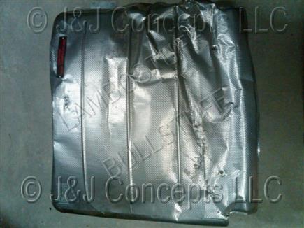 MUFFLER COVER HEAT SHIELD USED SOLD AS IS - NONREFUNDABLE