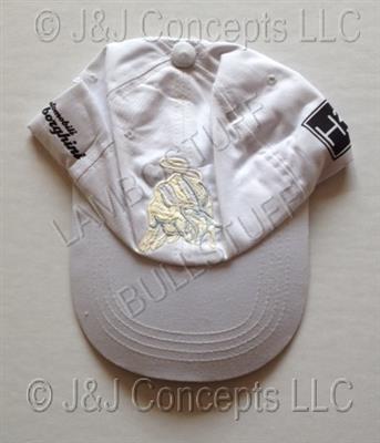 Hat White Lamborghini Hydrogen with Silver bull -60% OFF