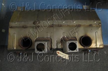used REAR MUFFLER ASSEMBLY USED SOLD AS IS - NONREFUNDABLE