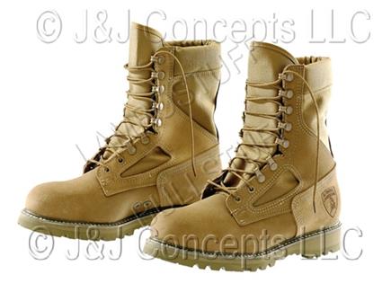 RARE FACTORY ORIGINAL Tan Military Style Boots