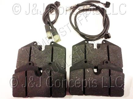 Brake Pad Kit Rear - Diablo USED SOLD AS IS - NONREFUNDABLE