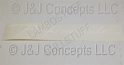 PERFORMANTE STICKER IN WHITE