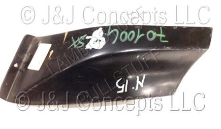 Left Front Fender End