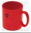 Mug Red with Crest 