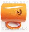 Mug Orange with Crest 