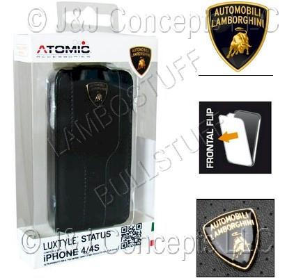 IPhone 4/4s Black Case with Logo Licensed