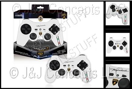 JOYPAD TWIN SHOCK 3 WIRELESS White LAMBORGHINI