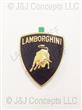 LAMBORGHIN SHIELD BULL LOGO EMBLEM FRONT