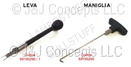 TOOL KIT FOR REMOVING THE GRILLE FOR RENT