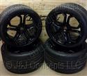 LP700 Aventador Shiny Black Rim Set