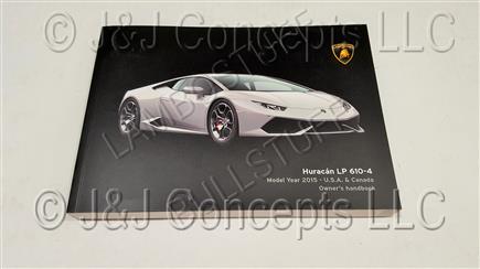 2015 Huracan LP610 OWNERS MANUAL