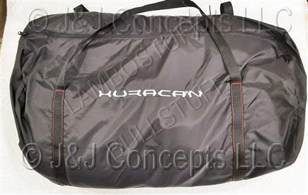 HURACAN CAR COVER ORANGE STITCHING INDOOR