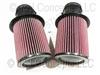 Pair High Flow K&N Air filter Gallardo LP 550,560-4,570