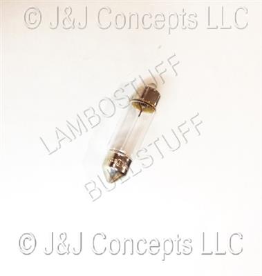 Bulb for license plate lamp