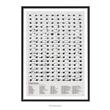 90 Lamborghini Models Production Poster 24 in by 36 in