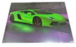 Green Aventador Poster 18" x 24"