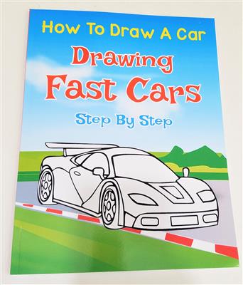 HOW TO DRAW FAST CARS STEP BY STEP