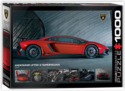 PUZZLE LAMBORGHINI AVENTADOR 750-4 1000-PIECE PUZZLE