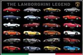 Poster The Lamborghini Legend  36 in x 24 in