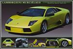 Lamborghini Murcielago Poster 36 x 24 in