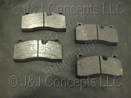 Brake Pad Kit -Front and Rear -4 Pads - 2 Per Rotor USED SOLD AS IS - NONREFUNDABLE
