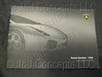 Gallardo Radio Manual USED SOLD AS IS - NONREFUNDABLE