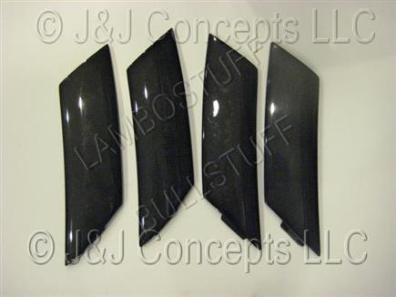 Diablo Roadster and SV Rocker Fin Set - Carbon USED worth $19500 new